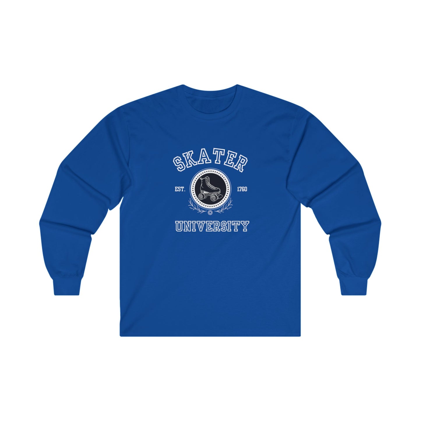 Skater University (Solid) Unisex Long Sleeve Tee