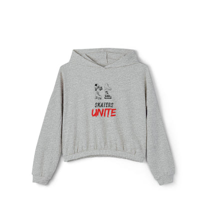 Women’s Cropped Skaters Unite Hoodie
