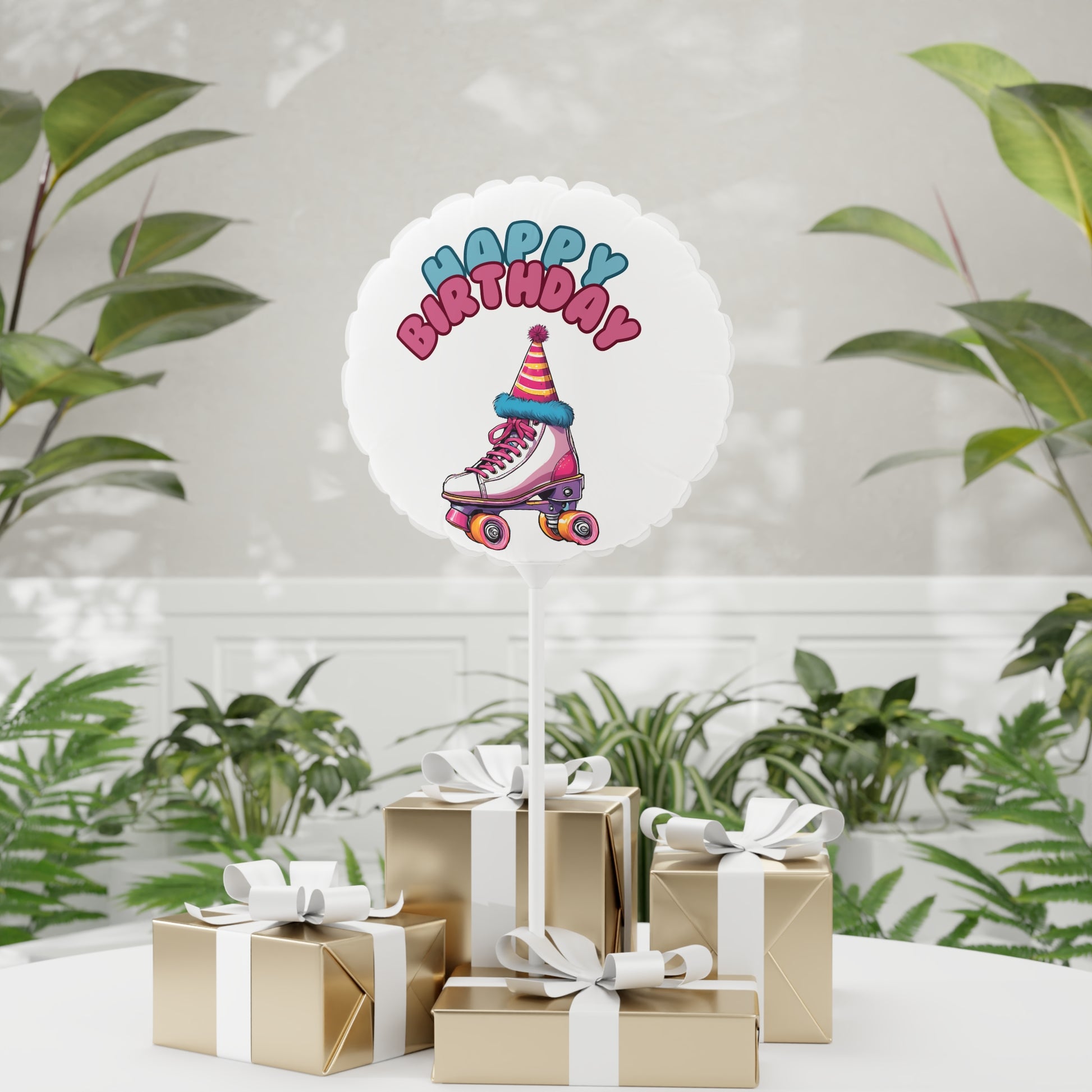 Home Decor - Birthday Roller Skate Balloon 11 - Skate of Matter LLC