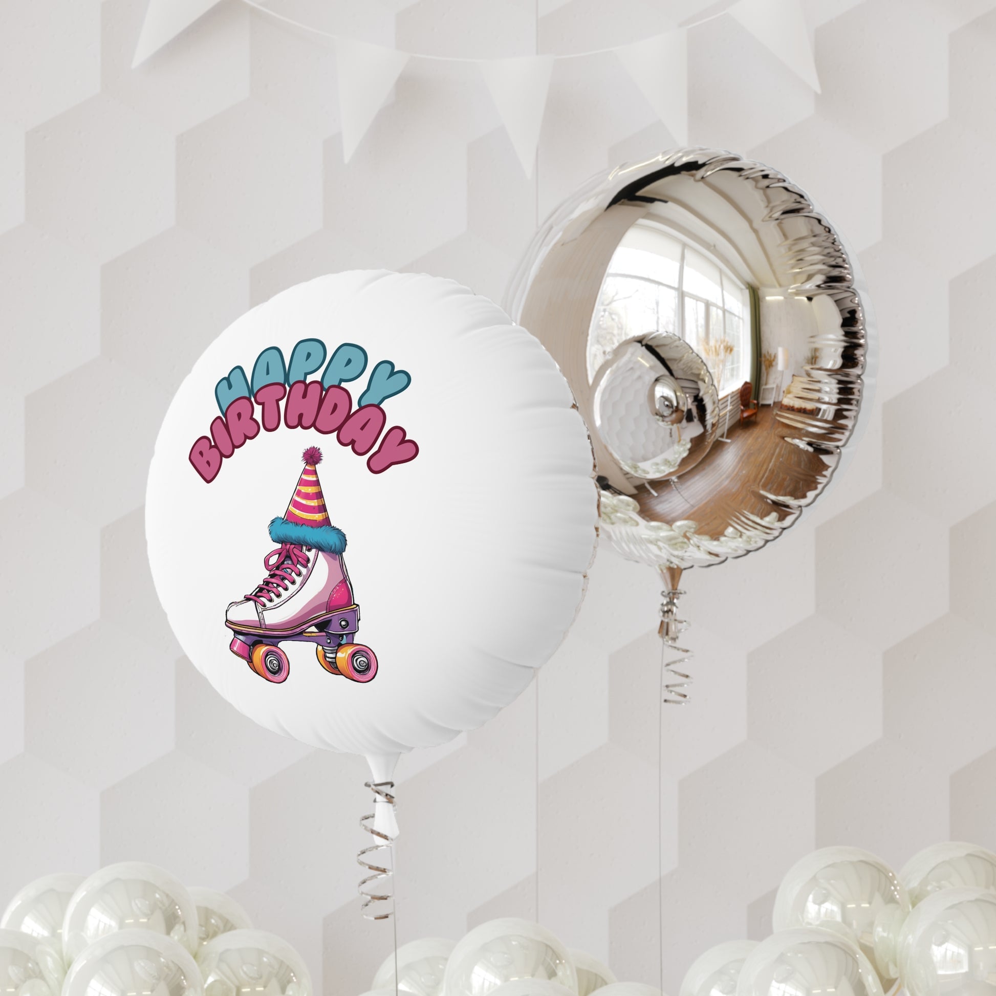 Home Decor - Birthday Roller Skate Balloon 22 - Skate of Matter LLC