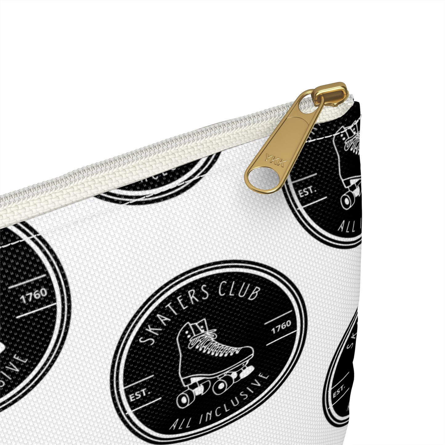 Bags - Black Skaters Club Accessory Pouch - Skate of Matter LLC