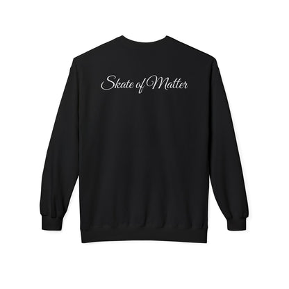 Sweatshirt - BlueGreen Skate Like Nobodys Watching Unisex Fleece Crewneck Sweatshirt - Skate of Matter LLC