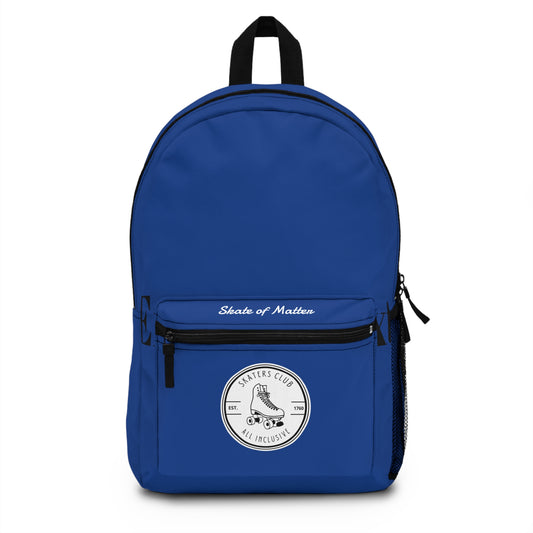 Backpack - Blue Skaters Club Backpack - Skate of Matter LLC