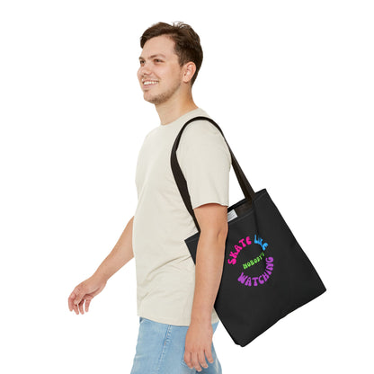 Bags - Colorful Skate Like Nobodys Watching Tote Bag - Skate of Matter LLC