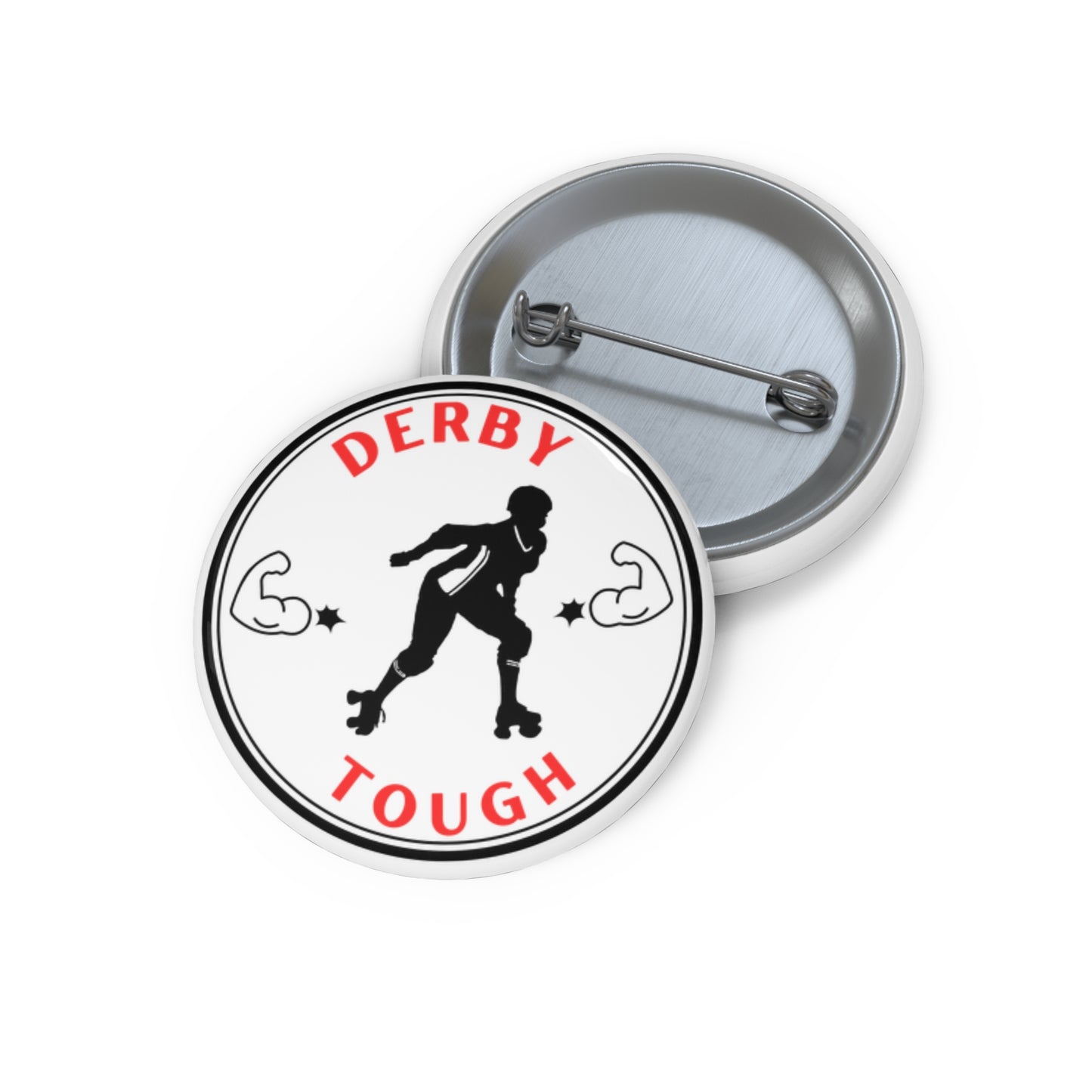 Accessories - Derby Tough Pin Button - Skate of Matter LLC