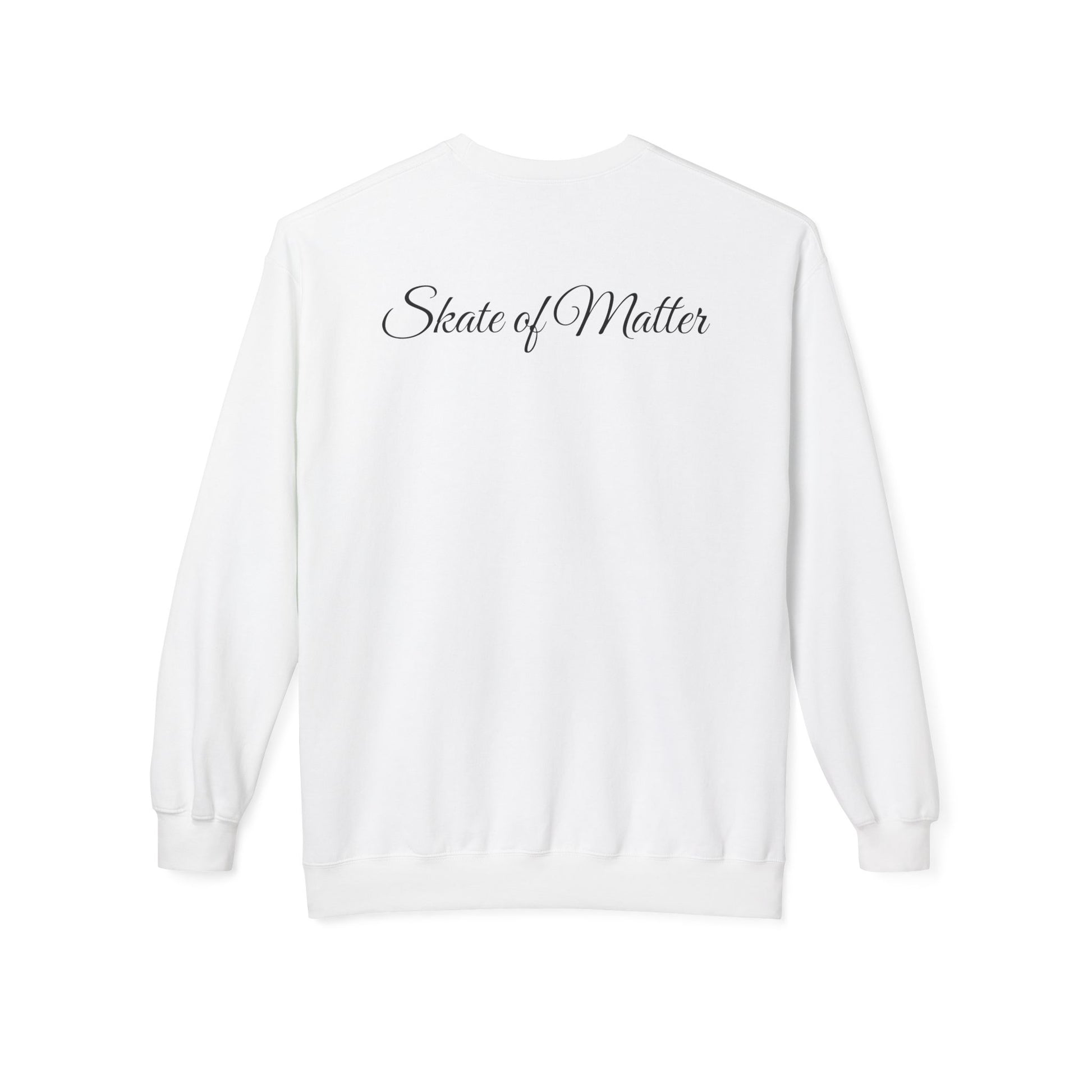 Sweatshirt - Easily Distracted by Skates Unisex Fleece Crewneck Sweatshirt - Skate of Matter LLC