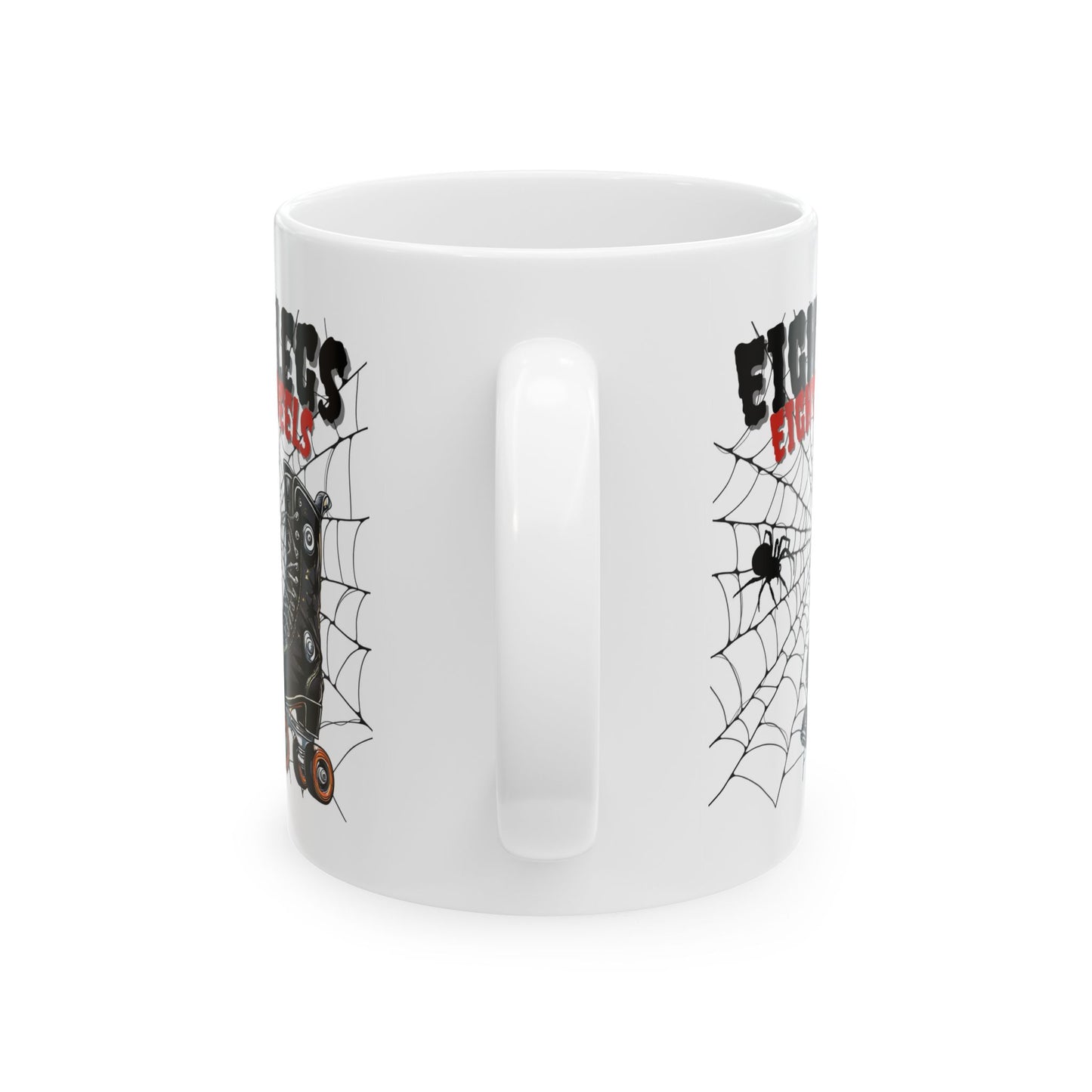 Mug - Eight Legs Eight Wheels Ceramic Mug - Skate of Matter LLC