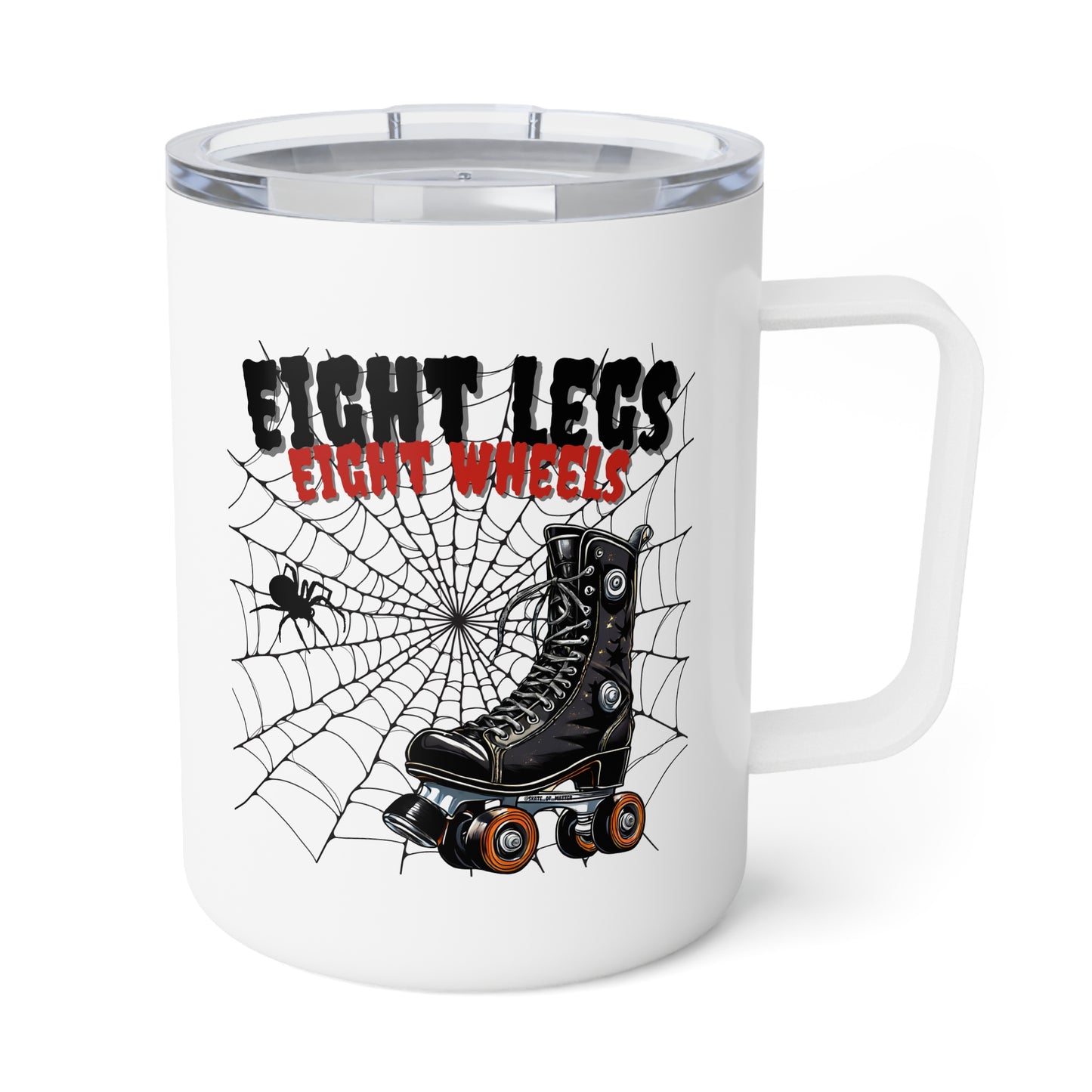 Mug - Eight Legs Eight Wheels Insulated Coffee Mug - Skate of Matter LLC