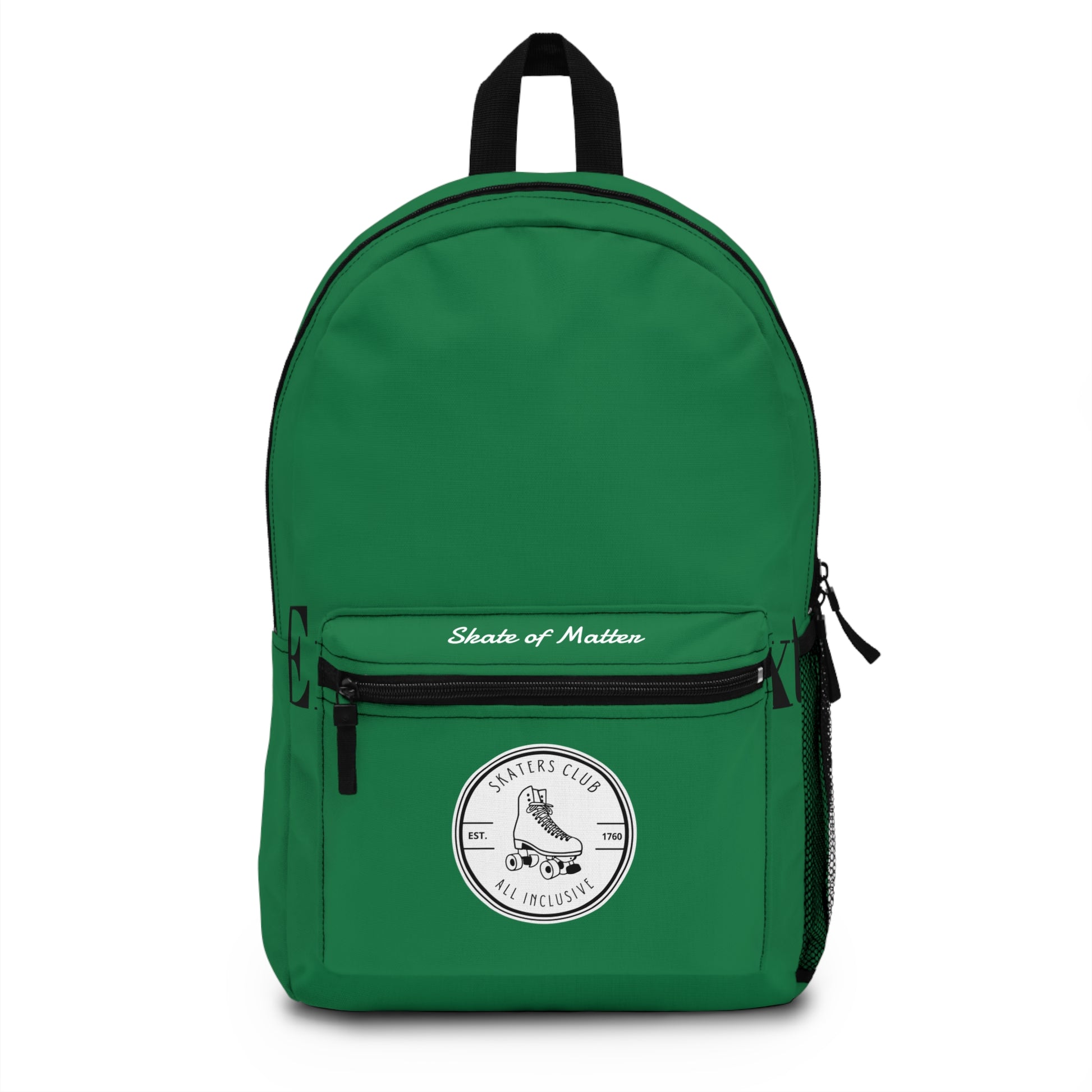 Backpack - Green Skaters Club Backpack - Skate of Matter LLC