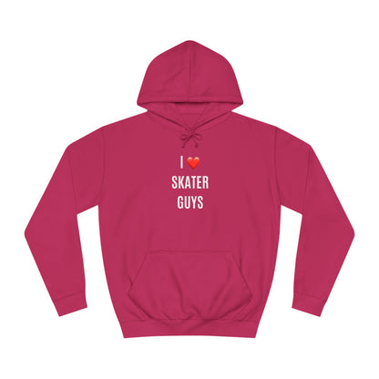 Hoodie - I Love Skater Guys Unisex Hoodie - Skate of Matter LLC