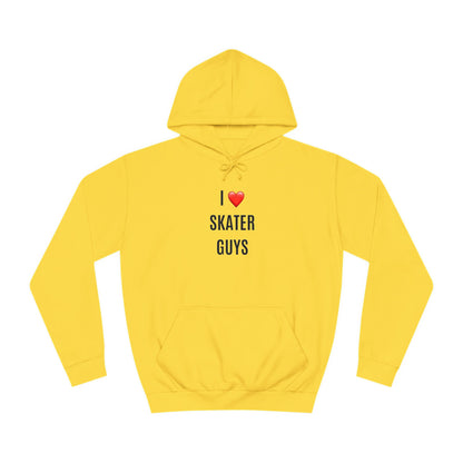 Hoodie - I Love Skater Guys Unisex Hoodie - Skate of Matter LLC