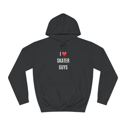 Hoodie - I Love Skater Guys Unisex Hoodie - Skate of Matter LLC