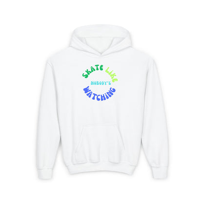 Kids clothes - Kids BlueGreen Skate Like Nobodys Watching Sweatshirt - Skate of Matter LLC