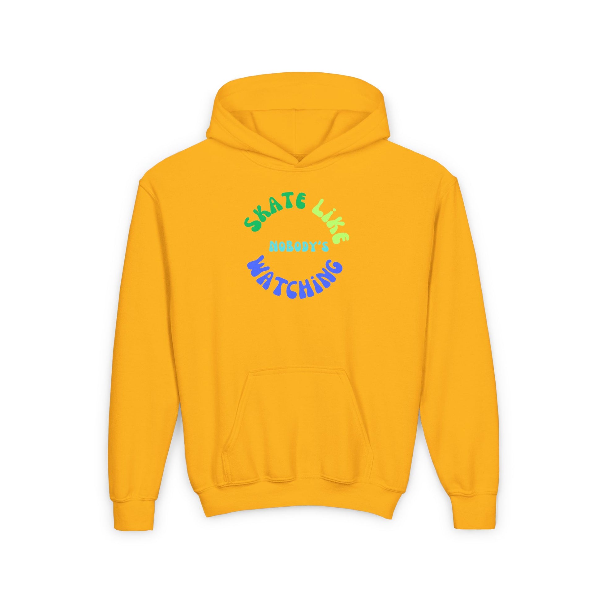 Kids clothes - Kids BlueGreen Skate Like Nobodys Watching Sweatshirt - Skate of Matter LLC