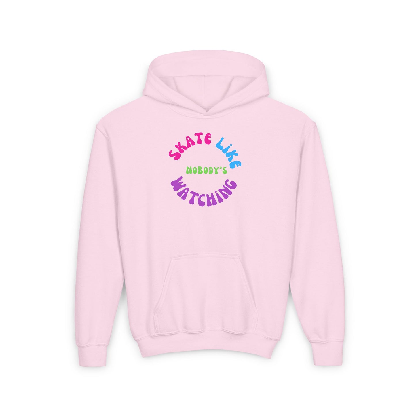 Kids clothes - Kids Colorful Skate Like Nobodys Watching Sweatshirt - Skate of Matter LLC