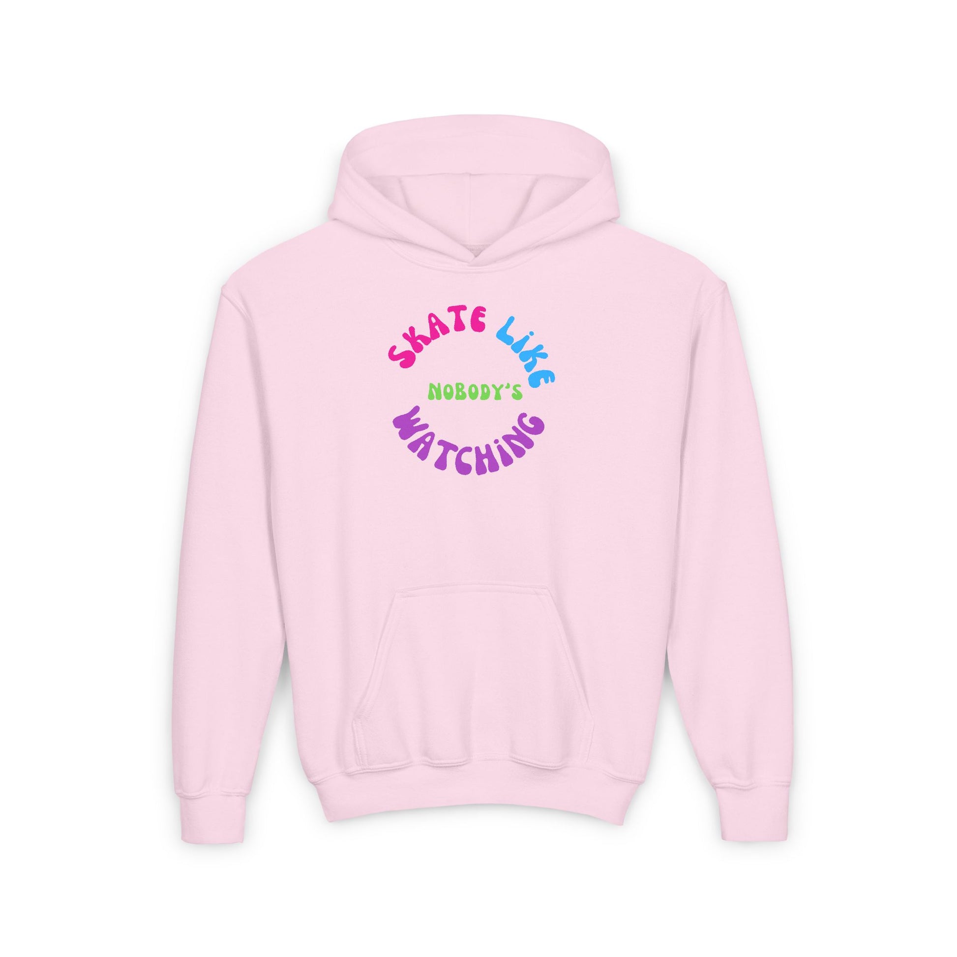 Kids clothes - Kids Colorful Skate Like Nobodys Watching Sweatshirt - Skate of Matter LLC