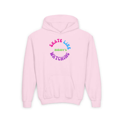 Kids clothes - Kids Colorful Skate Like Nobodys Watching Sweatshirt - Skate of Matter LLC