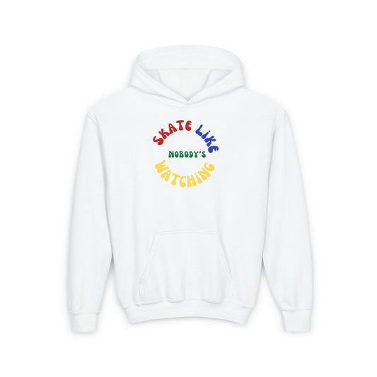 Kids clothes - Kids Primary Skate Like Nobodys Watching Sweatshirt - Skate of Matter LLC