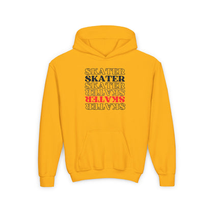 Kids clothes - Kids Red Statement Skater Sweatshirt - Skate of Matter LLC