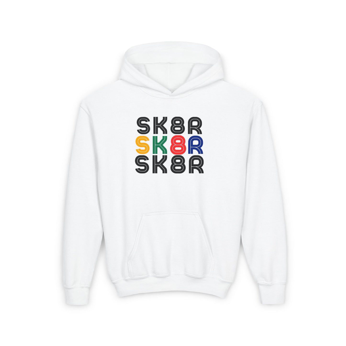 Kids clothes - Kids Retro Skater Sweatshirt - Skate of Matter LLC