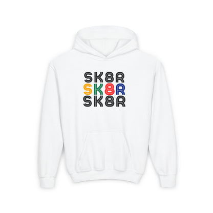 Kids clothes - Kids Retro Skater Sweatshirt - Skate of Matter LLC