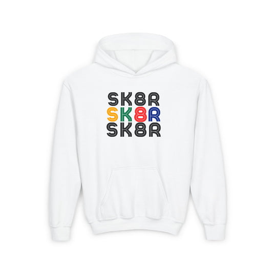 Kids clothes - Kids Retro Skater Sweatshirt - Skate of Matter LLC