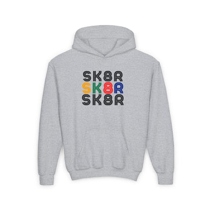 Kids clothes - Kids Retro Skater Sweatshirt - Skate of Matter LLC