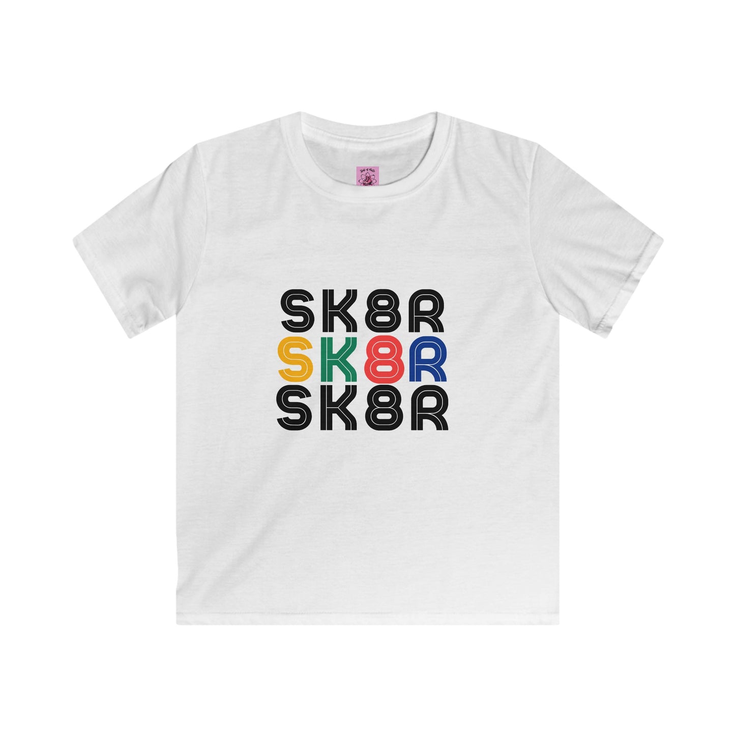 Kids clothes - Kids Retro Skater Tee - Skate of Matter LLC