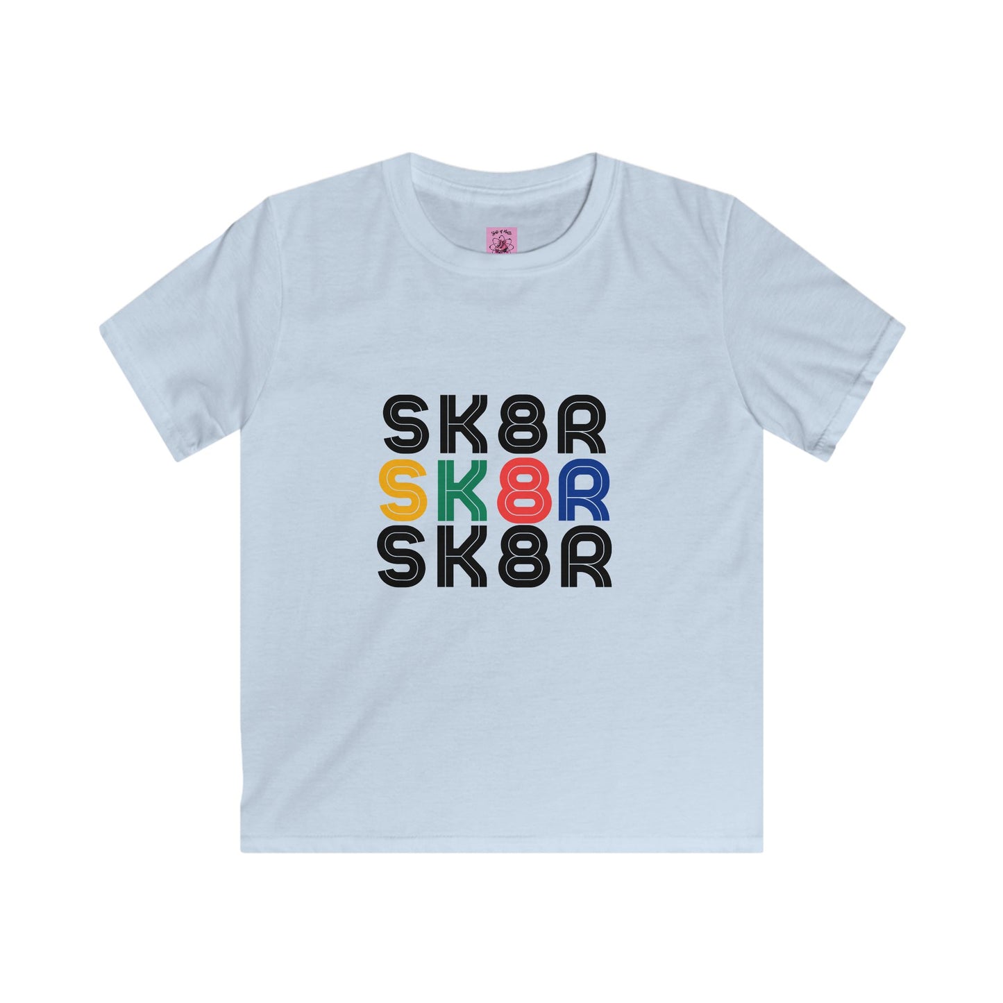 Kids clothes - Kids Retro Skater Tee - Skate of Matter LLC