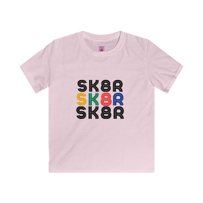 Kids clothes - Kids Retro Skater Tee - Skate of Matter LLC