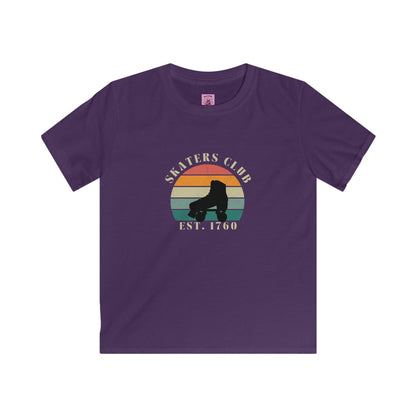 Kids clothes - Kids Retro Skaters Club Tee - Skate of Matter LLC