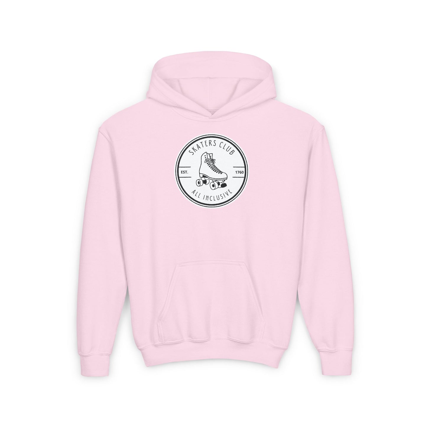 Kids clothes - Kids Round White Skaters Club Sweatshirt - Skate of Matter LLC