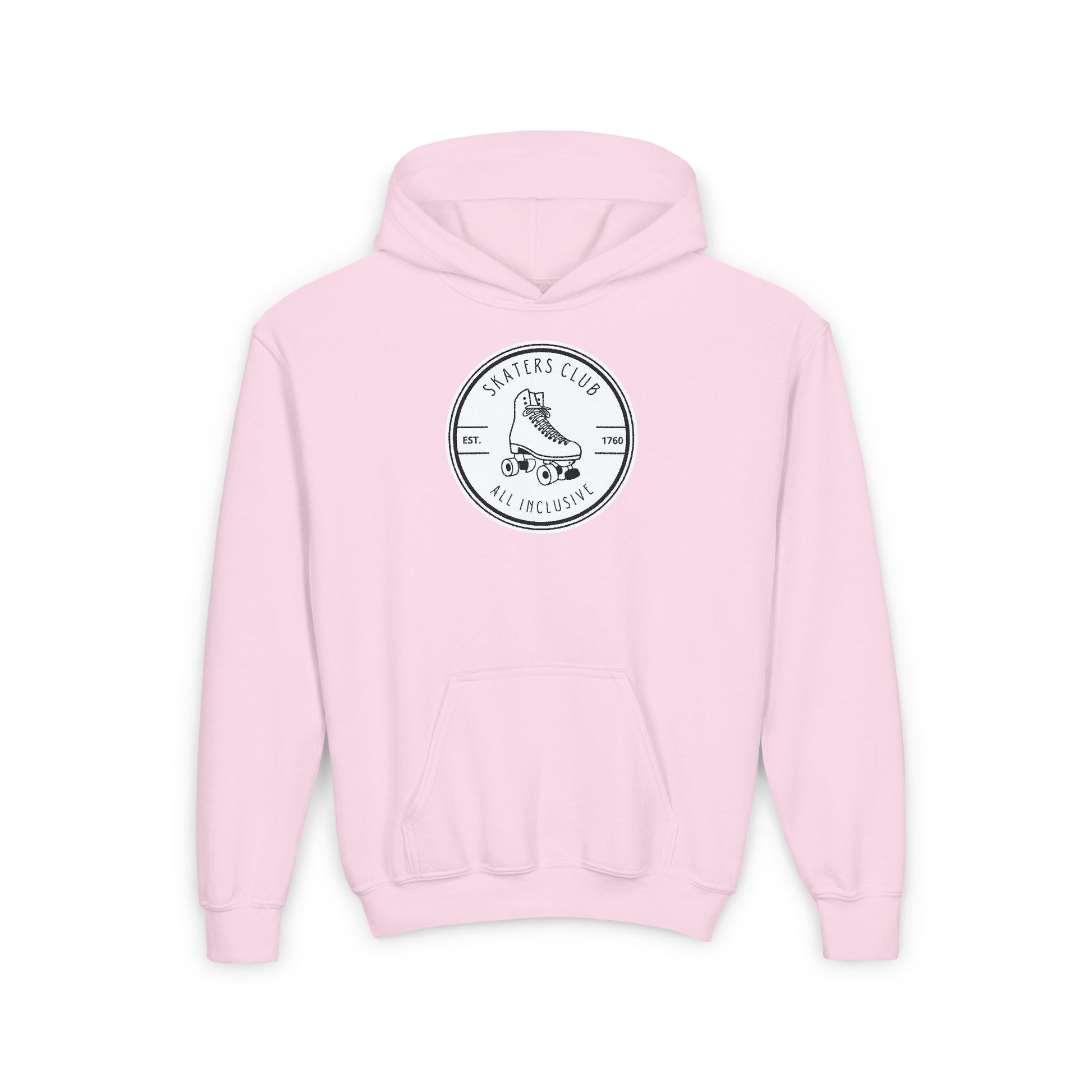 Kids clothes - Kids Round White Skaters Club Sweatshirt - Skate of Matter LLC