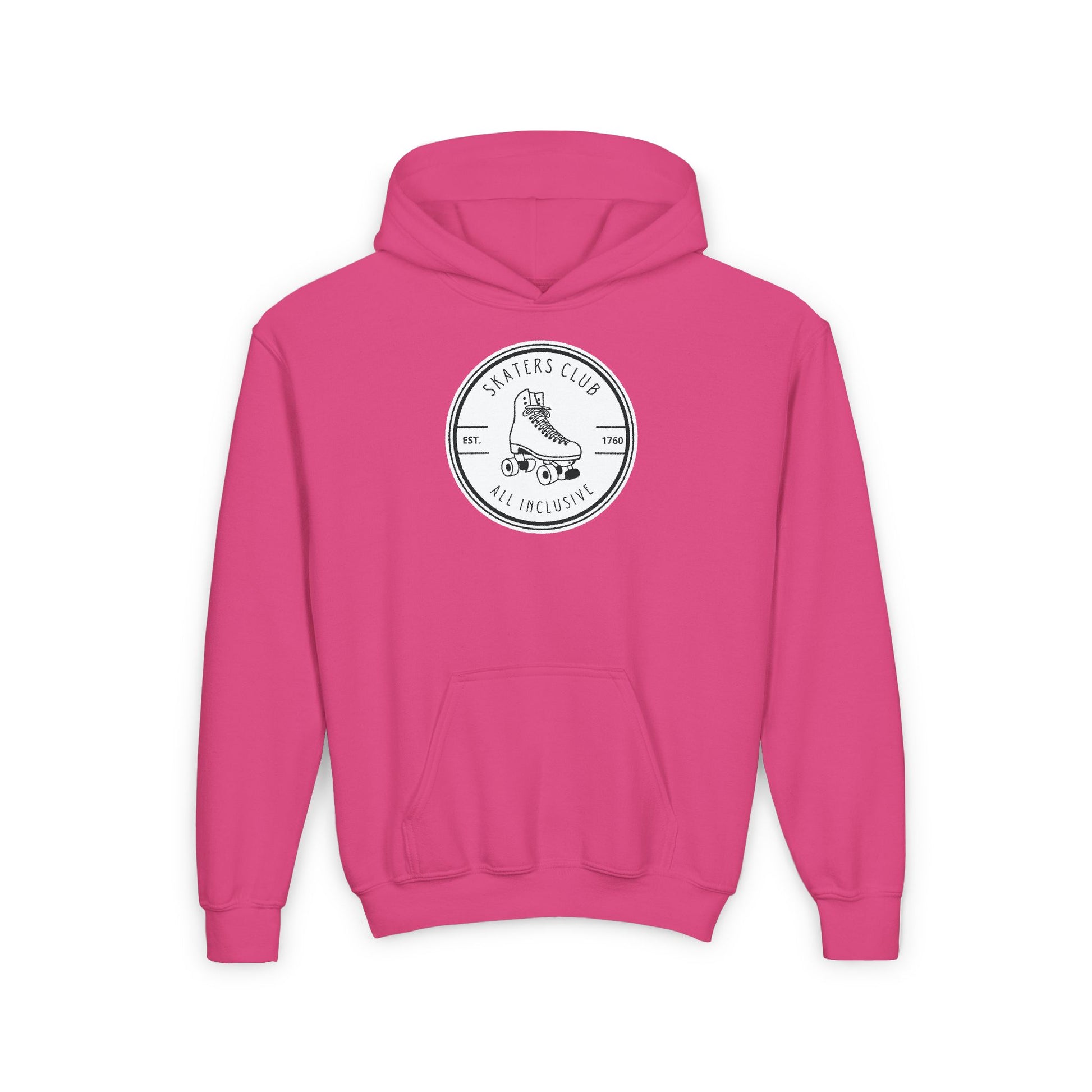 Kids clothes - Kids Round White Skaters Club Sweatshirt - Skate of Matter LLC