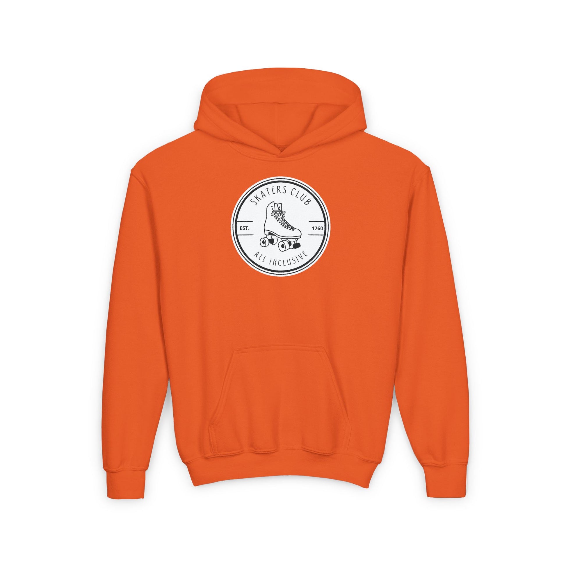 Kids clothes - Kids Round White Skaters Club Sweatshirt - Skate of Matter LLC