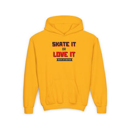 Kids clothes - Kids Skate It or Love It Sweatshirt - Skate of Matter LLC