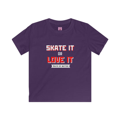 Kids clothes - Kids Skate It or Love It Tee - Skate of Matter LLC