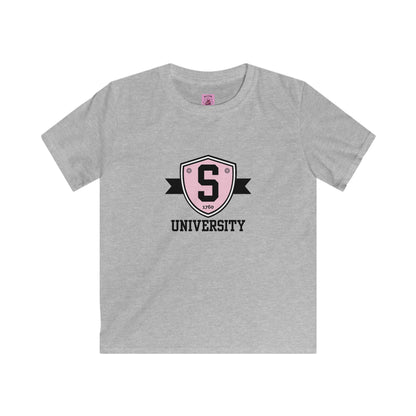 Kids clothes - Kids Skater University Emblem Tee - Skate of Matter LLC