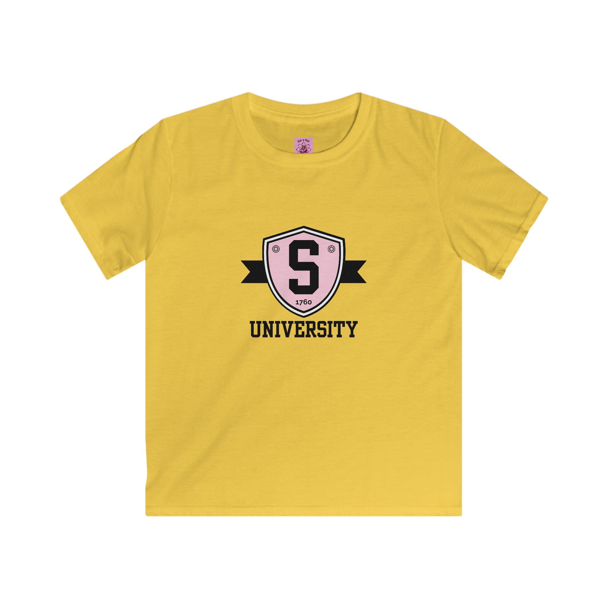 Kids clothes - Kids Skater University Emblem Tee - Skate of Matter LLC