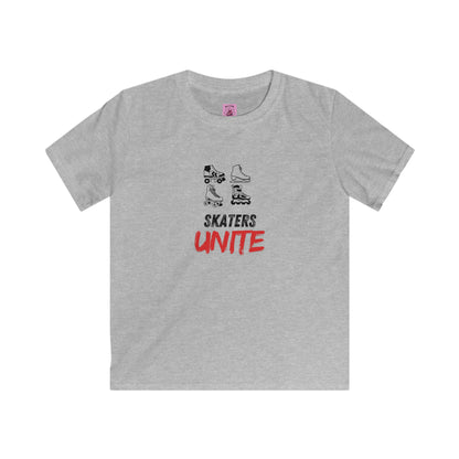 Kids clothes - Kids Skaters Unite Tee - Skate of Matter LLC