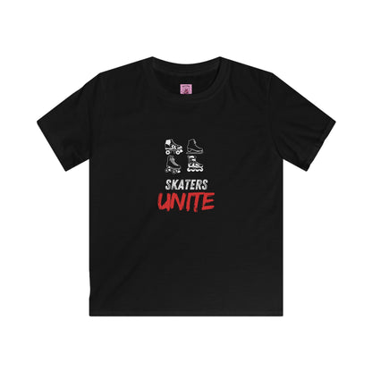 Kids clothes - Kids Skaters Unite Tee - Skate of Matter LLC