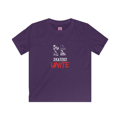 Kids clothes - Kids Skaters Unite Tee - Skate of Matter LLC