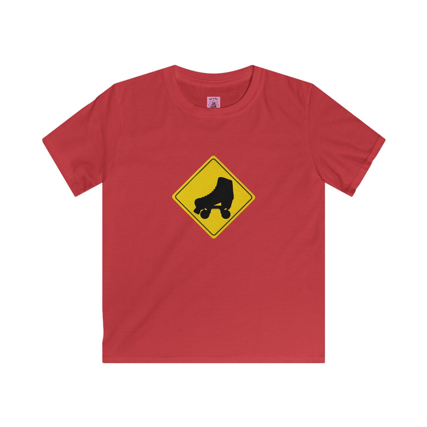 Kids clothes - Kids Warning Skater Tee - Skate of Matter LLC