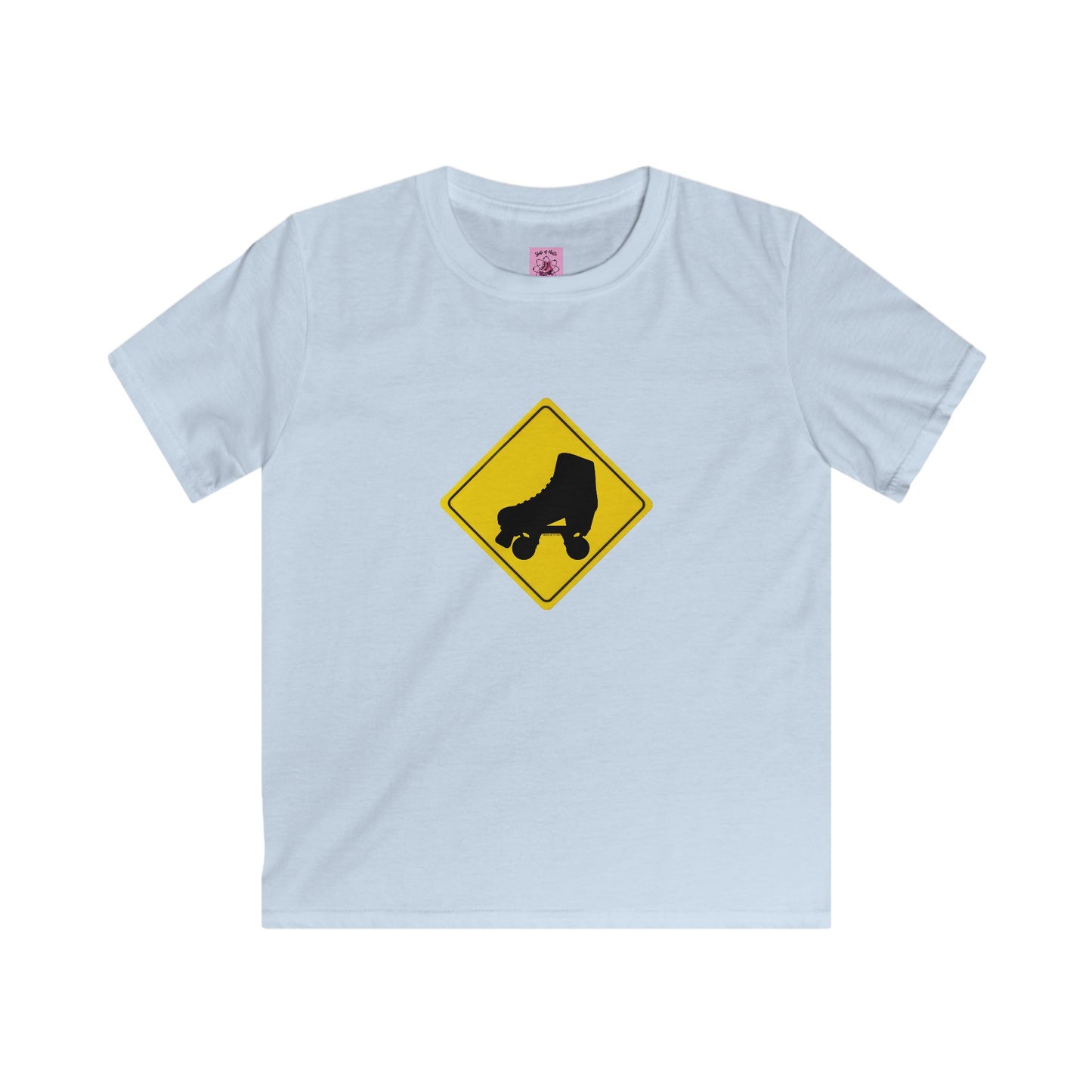 Kids clothes - Kids Warning Skater Tee - Skate of Matter LLC