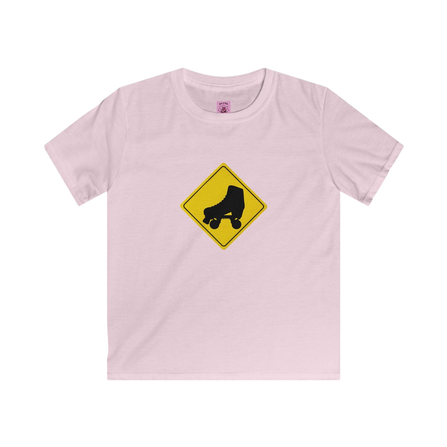 Kids clothes - Kids Warning Skater Tee - Skate of Matter LLC