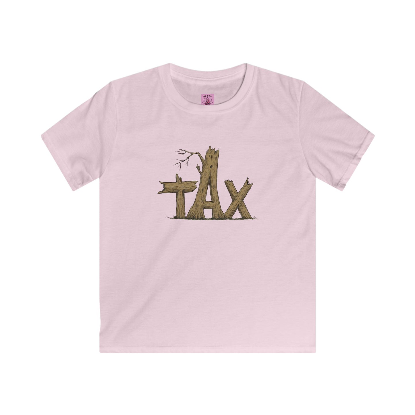 Kids clothes - Kids Wood Tax Tee - Skate of Matter LLC