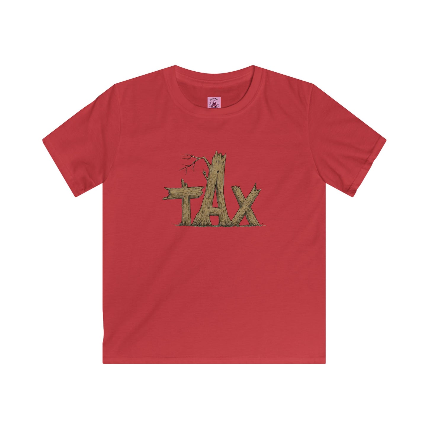 Kids clothes - Kids Wood Tax Tee - Skate of Matter LLC