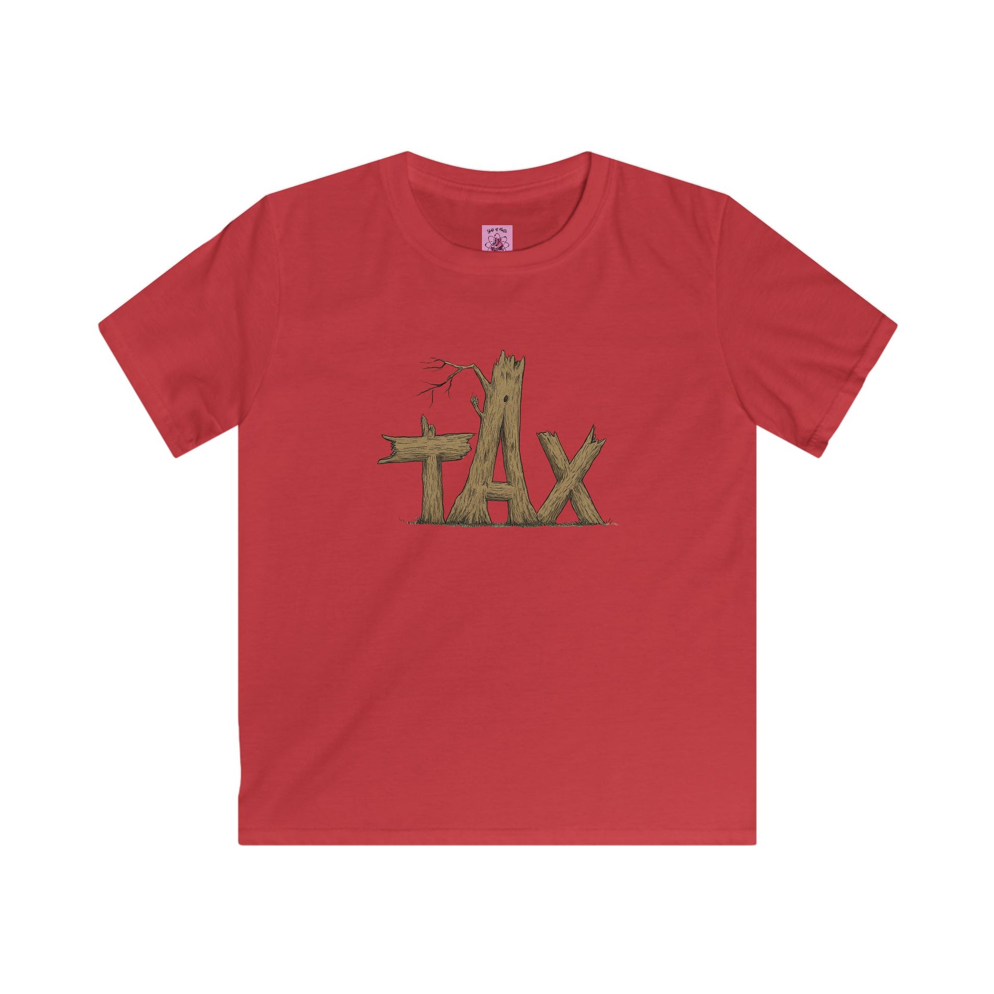 Kids clothes - Kids Wood Tax Tee - Skate of Matter LLC