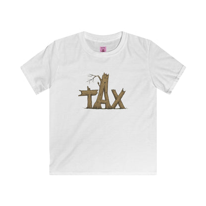 Kids clothes - Kids Wood Tax Tee - Skate of Matter LLC