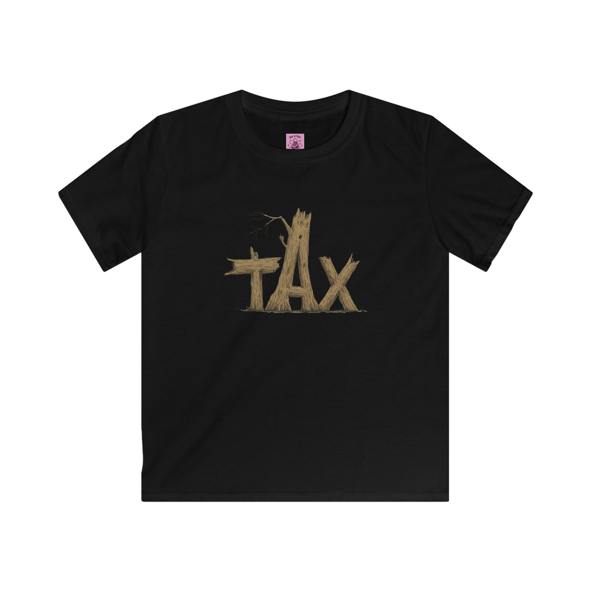 Kids clothes - Kids Wood Tax Tee - Skate of Matter LLC